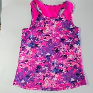 Skechers Kids Girls' Pink and Purple Tank Top Athletic Ac Exercise Play